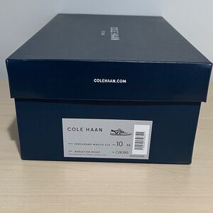 Cole Haan Zerogrand Wing Ox Shoes - Dark Roast and Navy